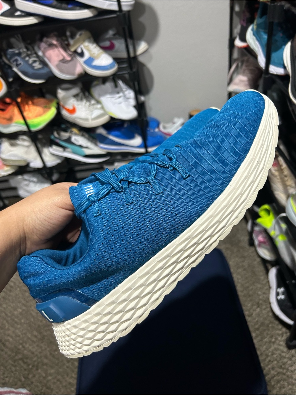 NOBULL Blue Performance Knit Trainer